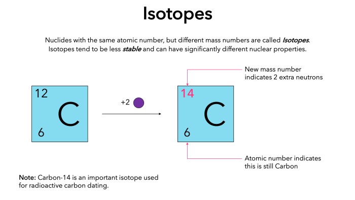 Compared to 37k the isotope 42k has a