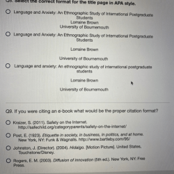 Apa style quiz gcu unv 103