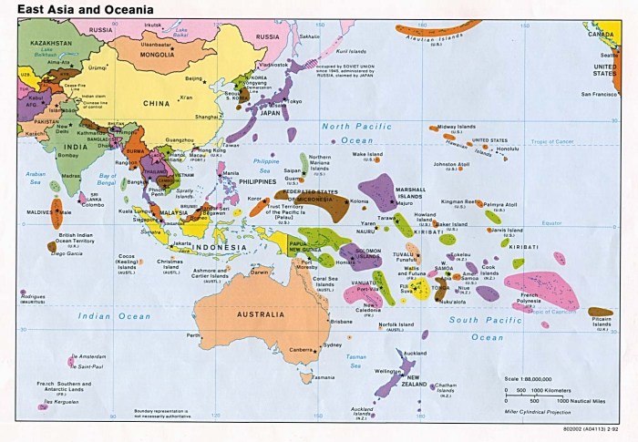 East asia and the pacific rim unit test