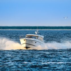 Which action would be legal when boating in california